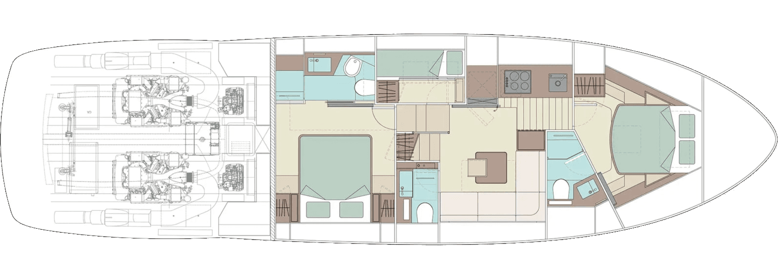 Lower deck - option