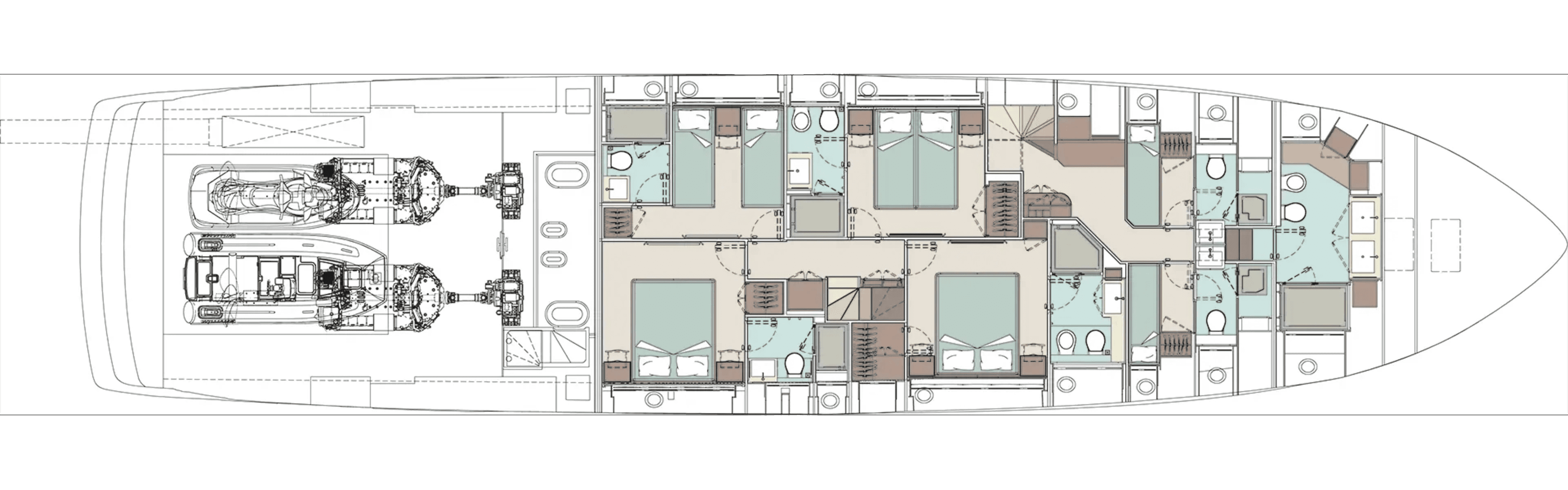 Lower deck - option